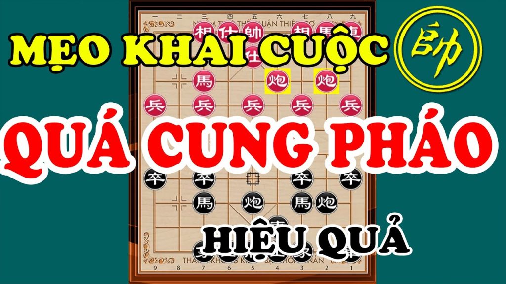 Khai cuộc quá cung pháo: chiến thuật đánh công phá hiệu quả