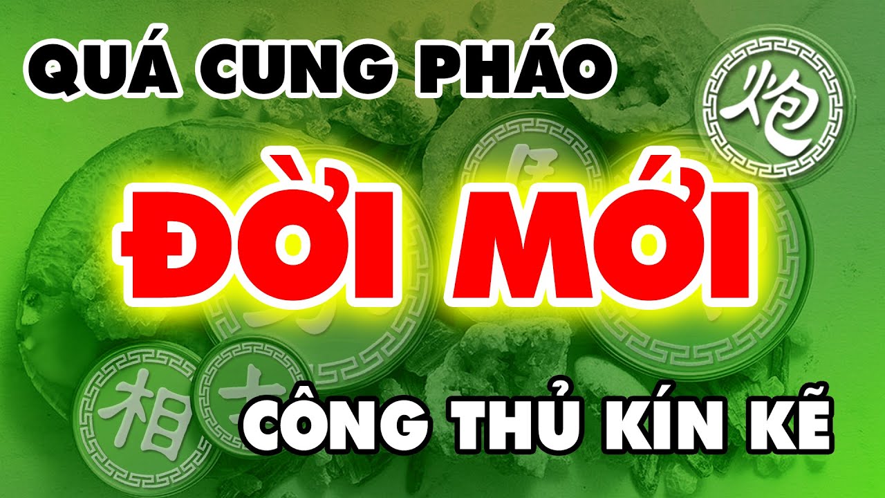Quá cung pháo Đời mới công thủ kín kẽ