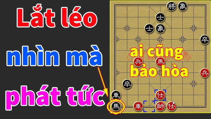 Cờ tàn lắt léo nhìn mà phát tức