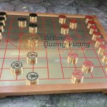 Bàn cờ tướng đẹp bằng đồng bắt mắt