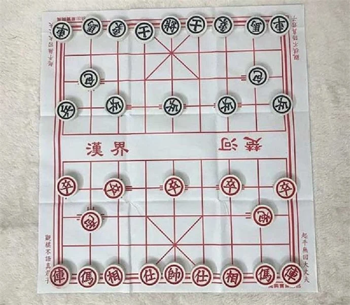 Bàn cờ tướng đẹp bằng giấy