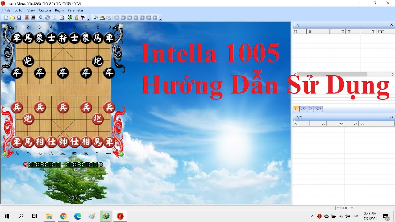 Phần mềm chơi cờ tướng Intella