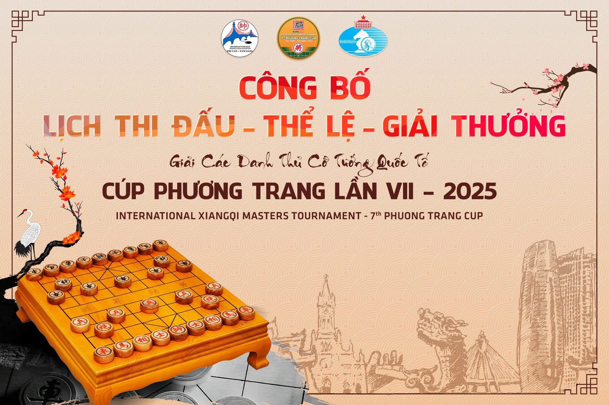 Giải Cờ Tướng Quốc Tế – Cúp Phương Trang lần VII – 2025